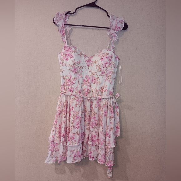 Altar'd StateMelney Floral Mini Dress Sz S Like New - Picture 2 of 6